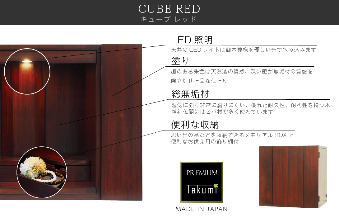 CUBE 〔RED〕紹介