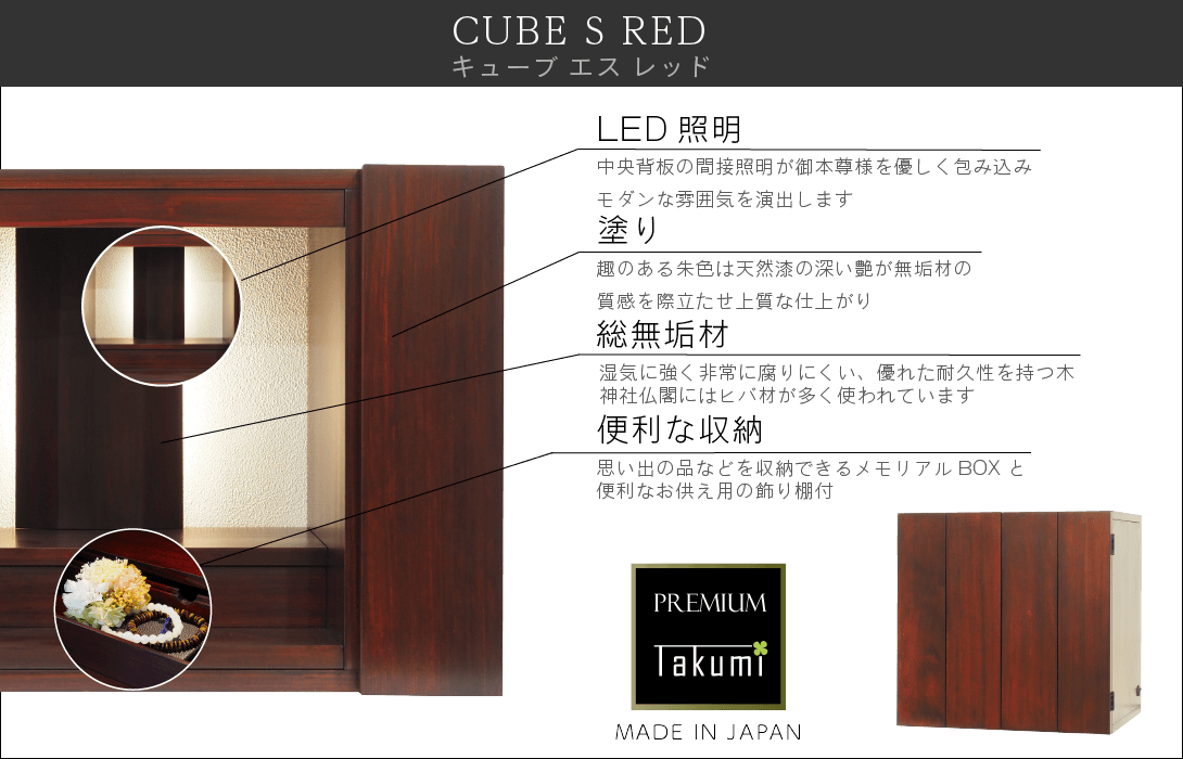 CUBE S 〔RED〕紹介
